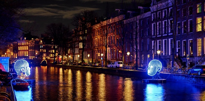 Фестиваль огней - Amsterdam Light Festival!