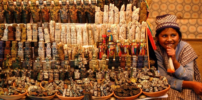 Рынок ведьм в Боливии