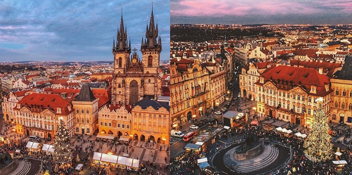 Новогодняя Прага