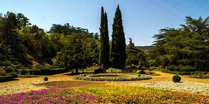 Ботанический сад в Тбилиси