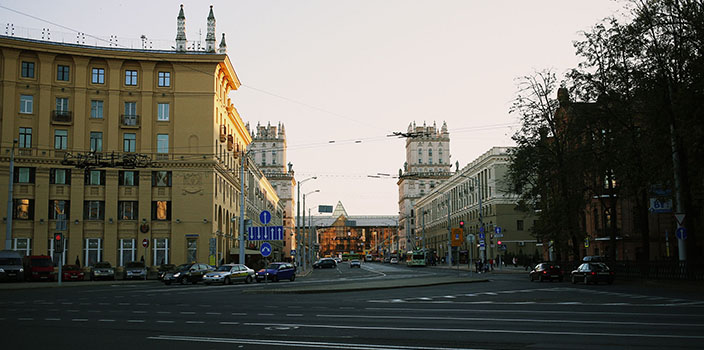 привокзальная площадь в Минске