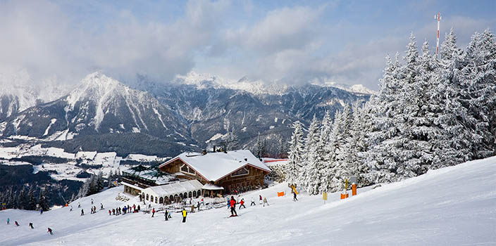 горнолыжный курорт Шладминг в Австрии
